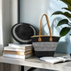 Hat Bag Set Black and White