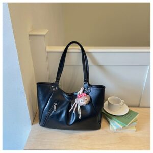 Fashionable Commuting Large-Capacity For Women 2026 New Lightweight Versatile Shoulder College Student Class Tote Bag