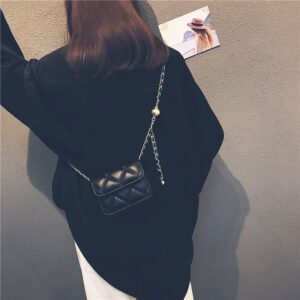 Mini 2026 New Trendy Fashion Internet Celebrity Stylish Chain Crossbody Bag For Women Versatile Ins