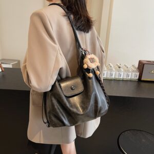 Niche Versatile Tote For Women 2026 New Commuter Backpack Design Texture Large Capacity Shoulder Bag