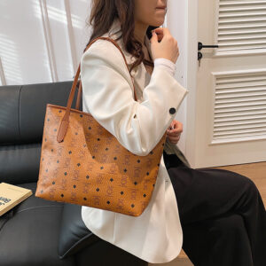 Commuting Large Capacity For Women 2026 New Versatile Shoulder High-Quality Texture Handbag Printed Tote Bag
