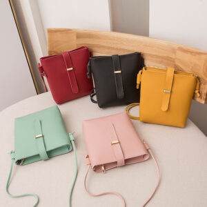 Bucket For Women 2026 Spring New Women’s Shoulder Phone Makeup Crossbody Simple Casual Small Bag