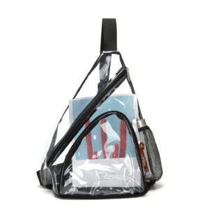 Transparent PVC Crossbody Waterproof Casual Chest for Men And Women Sports Travel Shoulder Bag