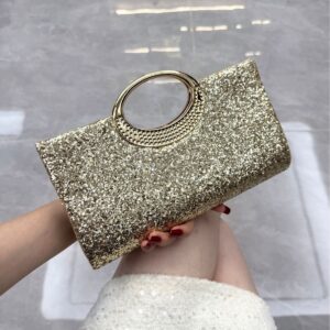 New Dinner Party Bag Shiny Banquet Handbag Dress