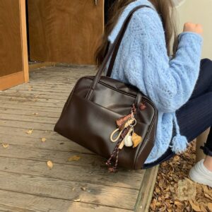Korean Style Shoulder For Women, Autumn 2026 New Underarm Bag, Versatile Large Capacity Tote Bag