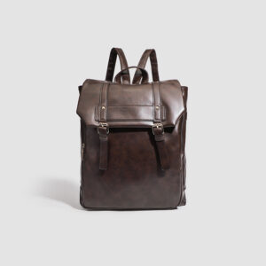 College Style Backpack Retro Soft Leather Women’s Bag Casual Cambridge Commuter Schoolbag