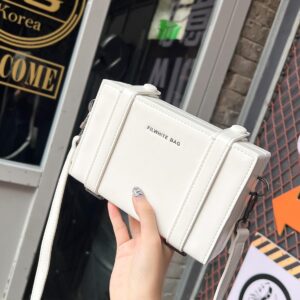 Original Ins Niche Design Men Box Japanese Style Square Trendy Brand Shoulder Women Small Crossbody Bag
