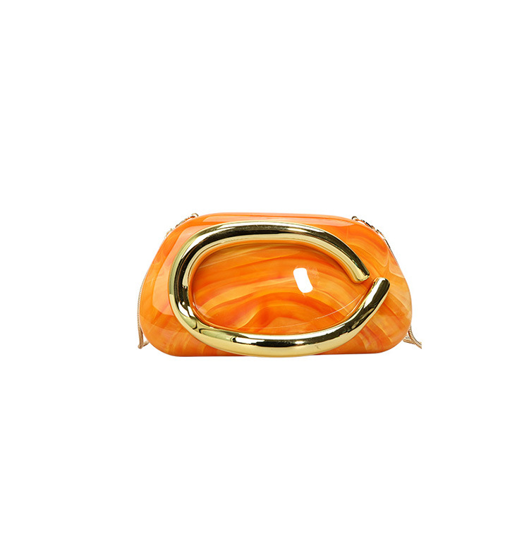 New Light Metal One Shoulder Crossbody Chain Ladies Mini Fashion Wedding Dinner Clutch Bag - Image 14