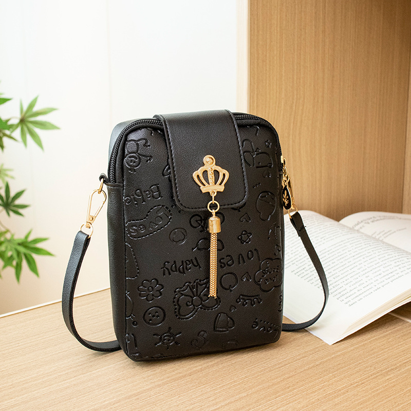 Fashion Printed Phone 2026 Women's Trendy Versatile Embossed Crossbody Bag For Women - Image 7