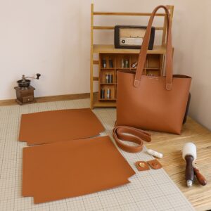 Handbag For Women Solid Color Single Shoulder Elegant New Trendy Large Capacity Casual Handmade Material Bag
