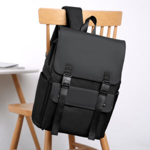 Men’s Street Style Large Capacity Travel Bag Fashionable Casual Business Laptop Backpack