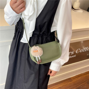 Trendy Soft Leather 2026 New High-end Exquisite Compact Fashion Saddle Daily Versatile Crossbody Bag