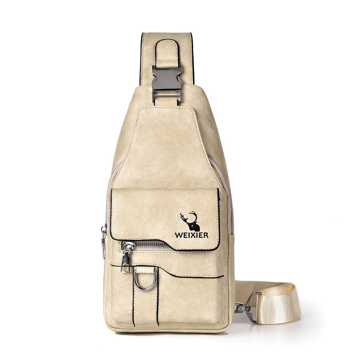 Shoulder Large Capacity Waterproof Men's Crossbody Bag - Image 11