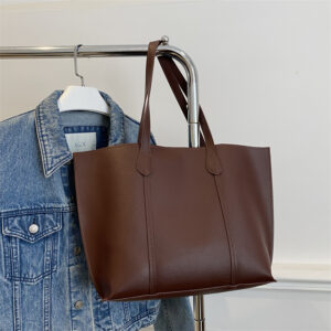 Wholesale Fashion Patchwork Handbag Shoulder For Women 2026 Autumn Winter New Simple Solid Color Underarm Versatile Tote