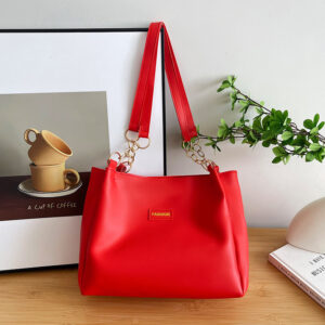 Textured Trendy Single Shoulder Commuter New Large Capacity Cheap Tote Bag For Women Light Luxury 2026 Casual Fashion