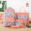 Pink five-piece set