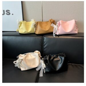 Trendy Underarm Bags For Women Korean Style Fashion Small Square 2026 Summer New Niche Casual Women’s Bag