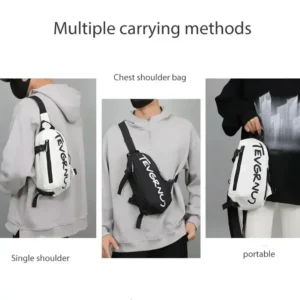 Waterproof Nylon Chest Men And Women Small Messenger Unisex Shoulder Backpack Crossbody Bag For Casual Travel 251020
