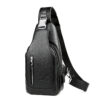 Double zipper with USB port