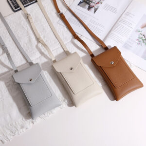 Lychee Texture High-Quality Lightweight Compact Crossbody Women’s Phone Versatile Fashion Mini Bag