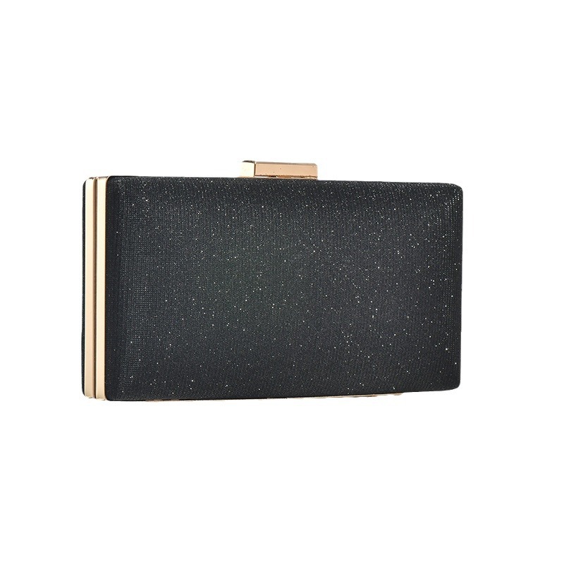 Simple Shimmer Clip Crossbody Clutch Evening Party Wedding Bridesmaid Banquet Dress Bag - Image 5
