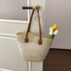 Woven bag - off-white