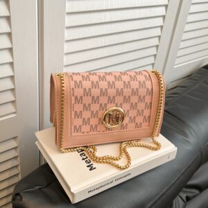 Women’s Crossbody Simple Print Trendy Versatile Chain Design New Letter Shoulder Bag
