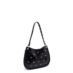 ​​Women’s Chic Underarm Bag With Studded Details And Detachable Dual Straps For Effortless Everyday Style​​ Shoulder