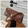 Red shoulder bag