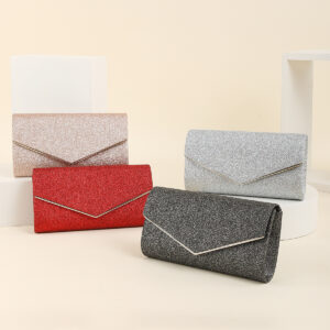 New Shiny Metal 70% Off Clutch Shoulder Crossbody Dress Evening Bag