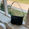 Black with two shoulder straps