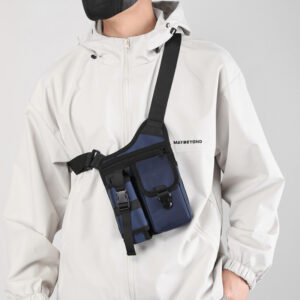 Water Cup Tactical Tool Breast Bag, Men’s High-end Backpack, One Pack, Multi-purpose.