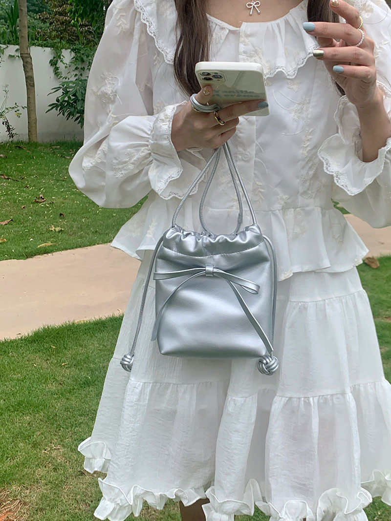 Niche Design Bowknot Mini For Women 2026 New Summer Stylish Shoulder Crossbody Phone Bag - Image 7