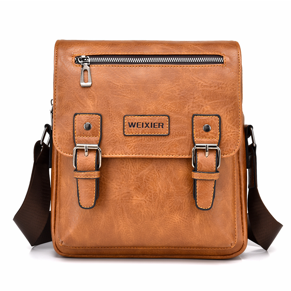 Canvas Messenger High End Shoulder Casual Large Capacity Men's Bag Backpack - Image 6