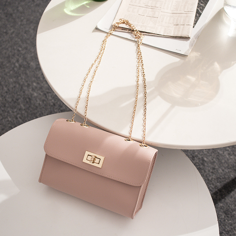 2026 New Women's Summer Korean Fashion Small Square INS Chain Shoulder Crossbody Bag - Image 9