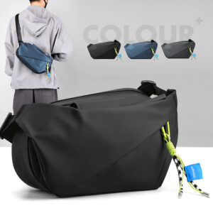 New Locomotive Wind Crossbody Tide Brand Sports Cycling Mailman Multifunctional Shoulder Lightweight Fanny Men’s Bag