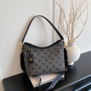 Fashionable Retro Printed Tote For Women Value Commuter Shoulder Crossbody Bag New Style Niche High End