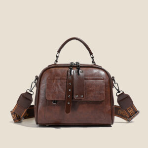 Cross-border Handbag, Simple And Versatile Crossbody Multi-layer Autumn Women’s Bag, New Small Square Bag