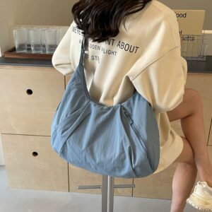 Large Capacity Lightweight Dumpling Bag For Women, New Style, Sports And Fitness Versatile Commuter Bag, Shoulder