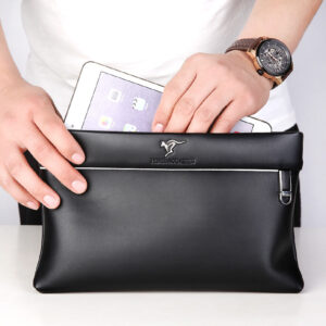 Men’s Bags Source factory fashion clip men’s handbag large capacity business envelope bag