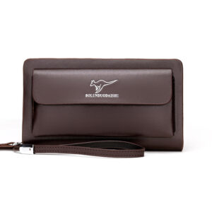 2026 New Clutch With Double Zipper, Large Capacity, Business Casual Handbag, Wallet, Phone Bag, Men’s Bag