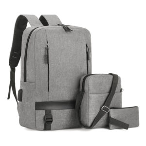 New Schoolbag For Boys High School Students Sports Fashion Style Large Capacity Men’s Business Backpack Three Piece Set