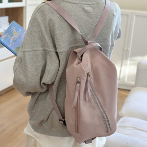 New Japanese Lightweight Cycling Women’s Sports Fitness Trendy Niche Messenger Bag Multi-functional Casual Backpack