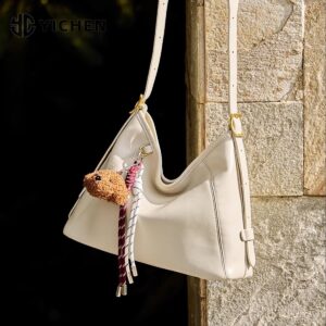 popular Women’s Large-capacity Tote 2026 New Soft Leather Shoulder And Crossbody Bag, HOBO Underarm Bag