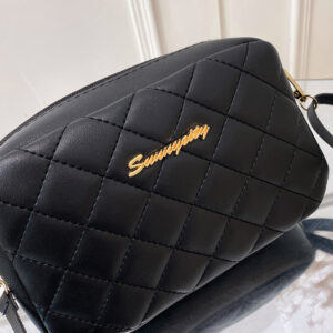 Women’s Quilted 2026 Shoulder Crossbody Embroidered Small Square Bag