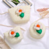 Milky White Green Leaves White