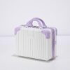 White purple corner wrap