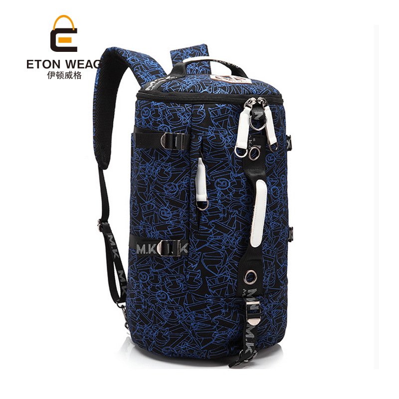 Bag Canvas British Men's Trendy Student Sports Outdoor Travel Backpack - Image 4
