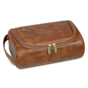 New Arrival, High Quality Portable PU Leather Retro European And American Fashion Cosmetic Bag, Advanced Waterproof