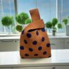Polka dot brown